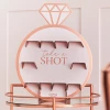 Rose Gold Hen Party Drinks Shot Wall - 40cm x 69cm