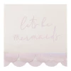 Let's Be Mermaids Napkins 16.5cm x 16.5cm - 16pk