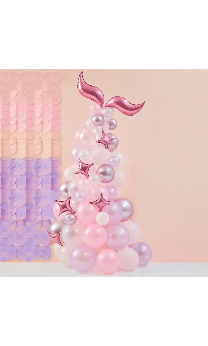 Mermaid Tail Balloon Arch Kit - 80pk