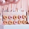 Rose Gold Foiled Donut Wall -  55cm x 35cm