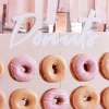 Rose Gold Foiled Donut Wall -  55cm x 35cm