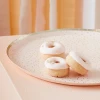 Peach and Gold Party Plates 24cm - 8pk