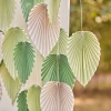 Sage & Cream Palm Backdrop - 25pk