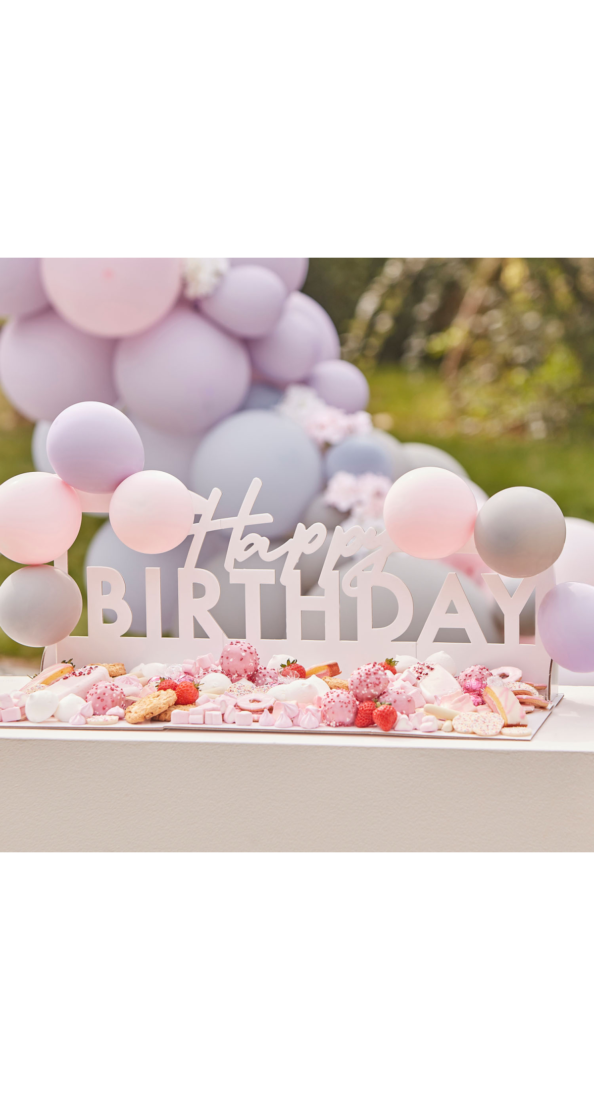 Happy Birthday Grazing Board - 56cm x 63cm