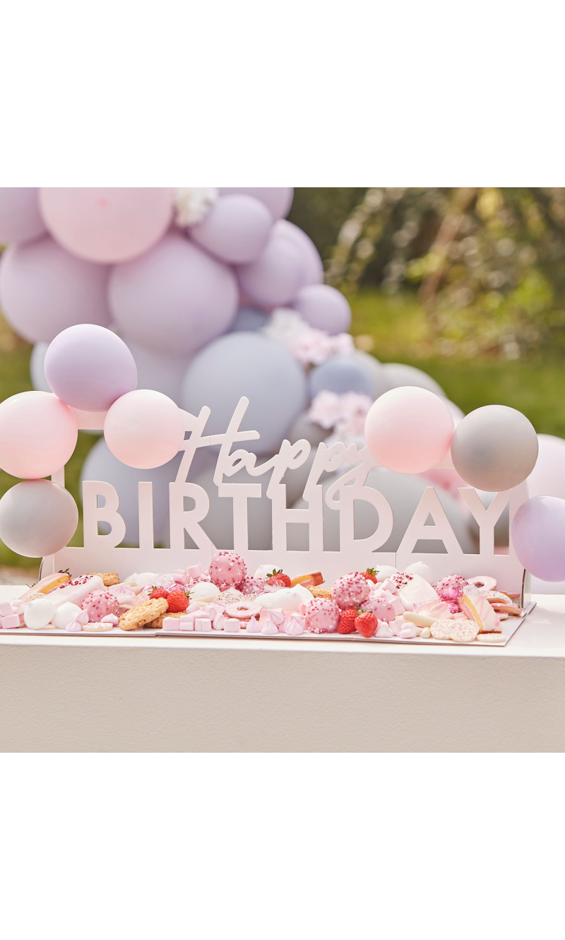 Happy Birthday Grazing Board - 56cm x 63cm