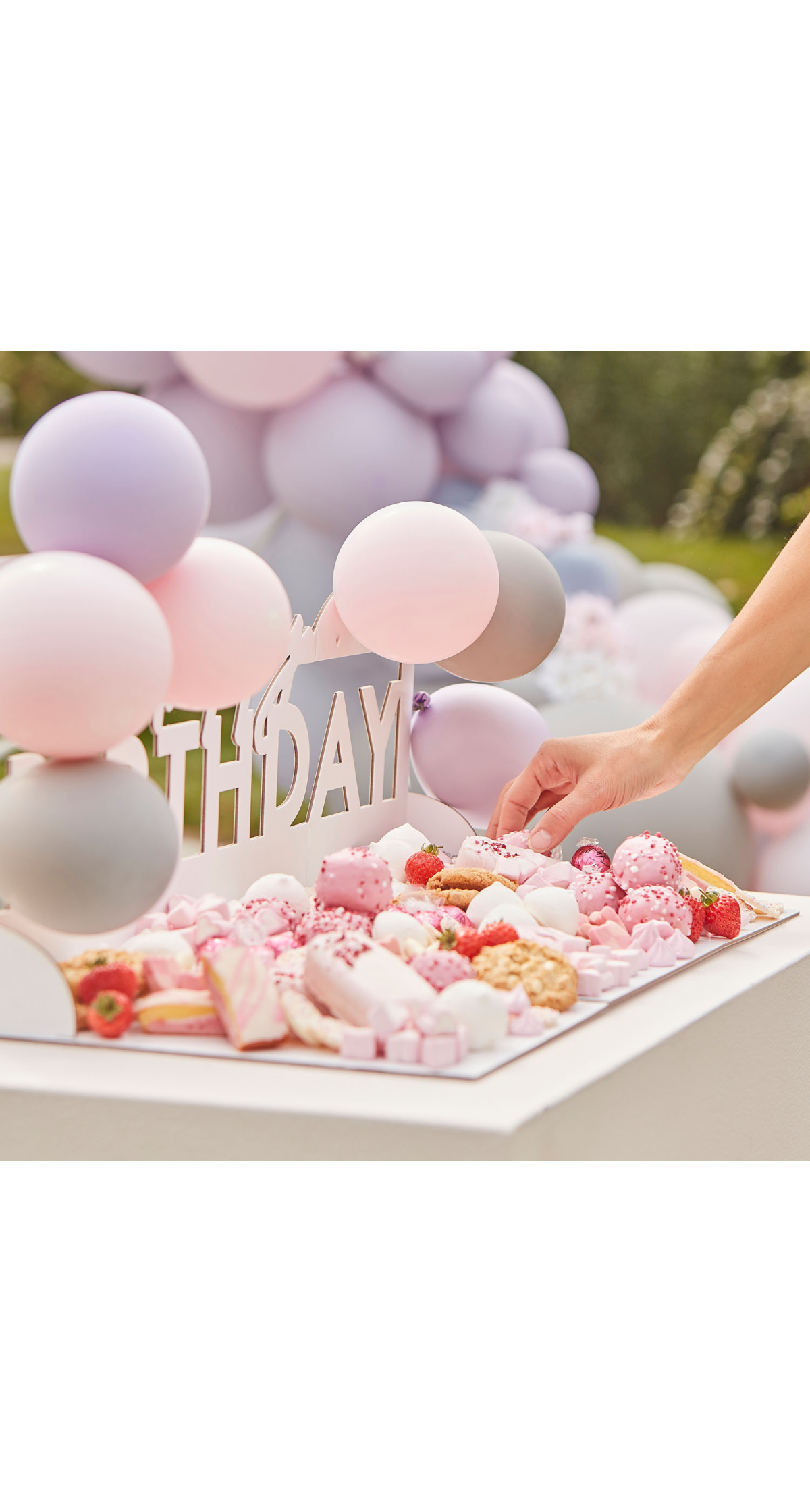 Happy Birthday Grazing Board - 56cm x 63cm
