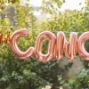 Congrats Rose Gold Congratulations Foil Balloon Bunting