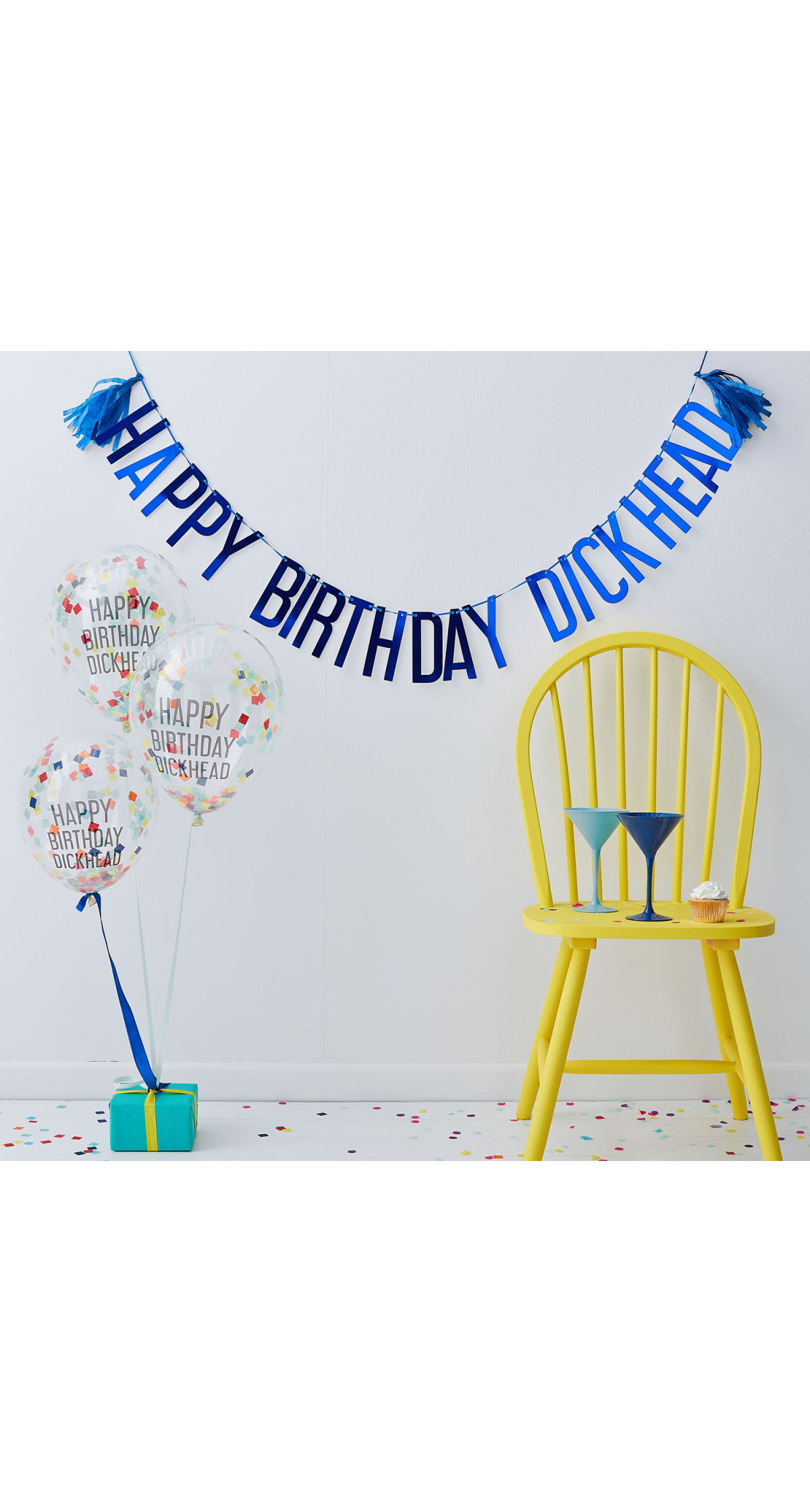Happy Birthday Dickhead Party Kit