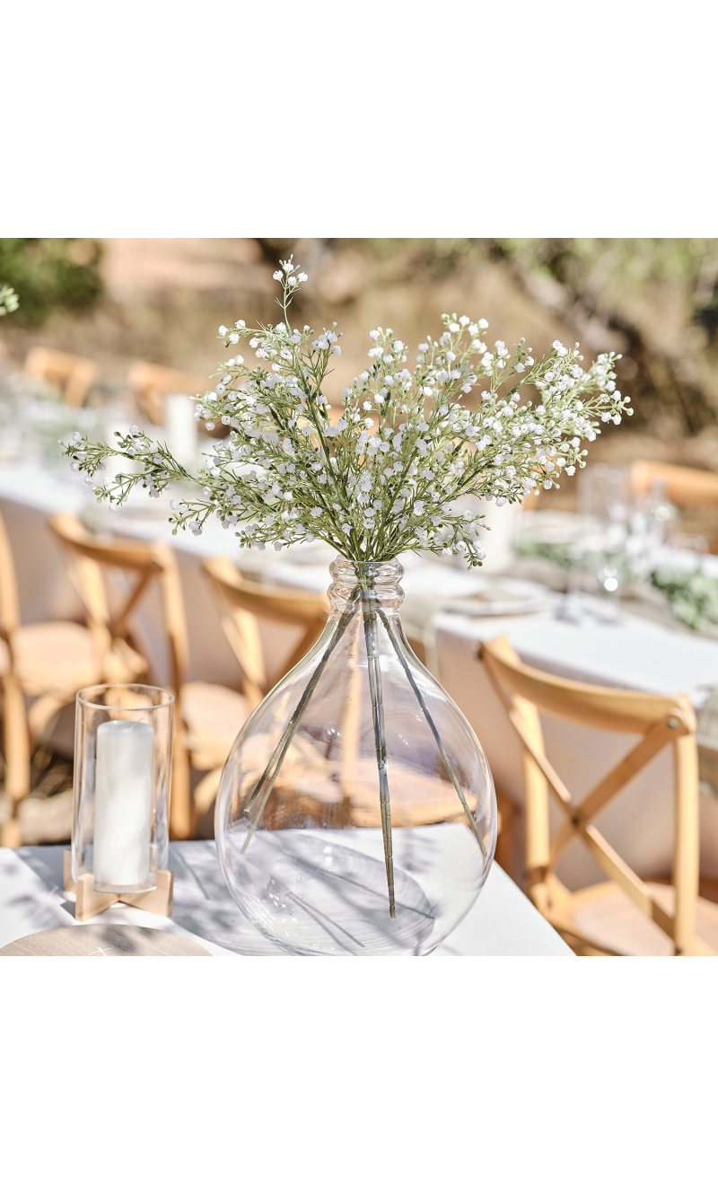 Gypsophilia Artificial Foliage Stems 40cm - 5pk
