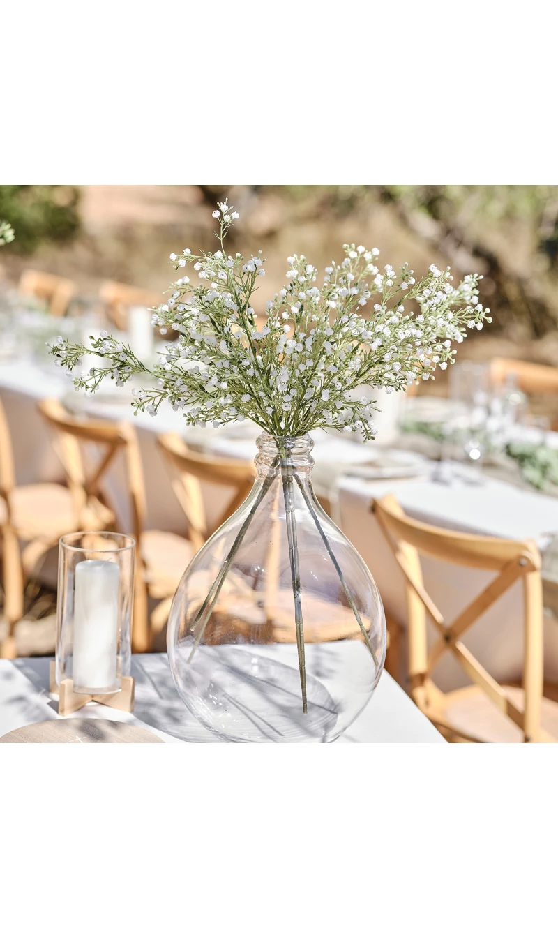 Gypsophilia Artificial Foliage Stems 40cm - 5pk