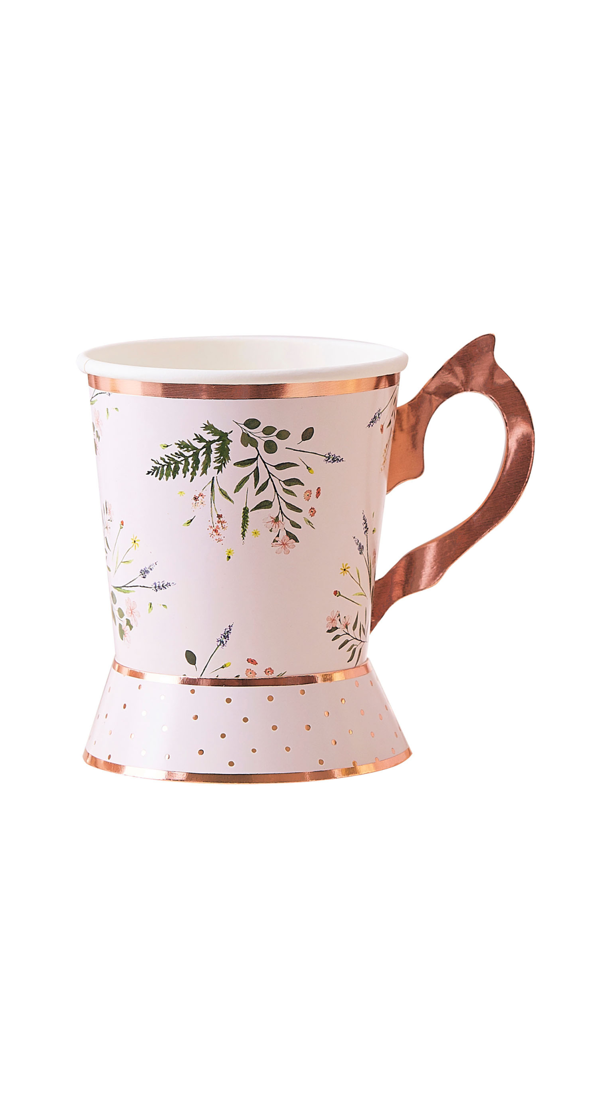 Floral Tea Party Cups - 8pk