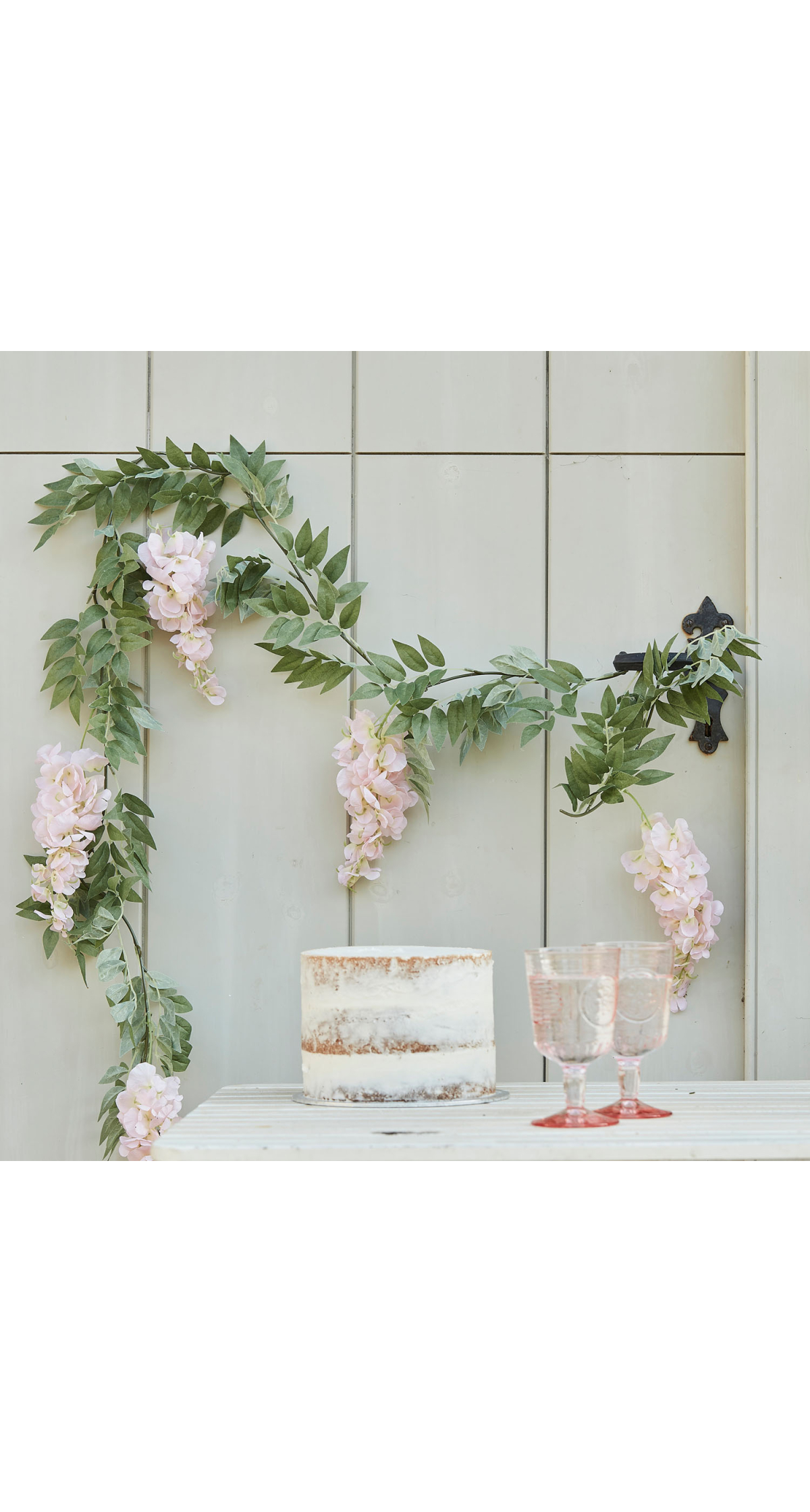 Wisteria Foliage Garland Hydrangea - 1.8m