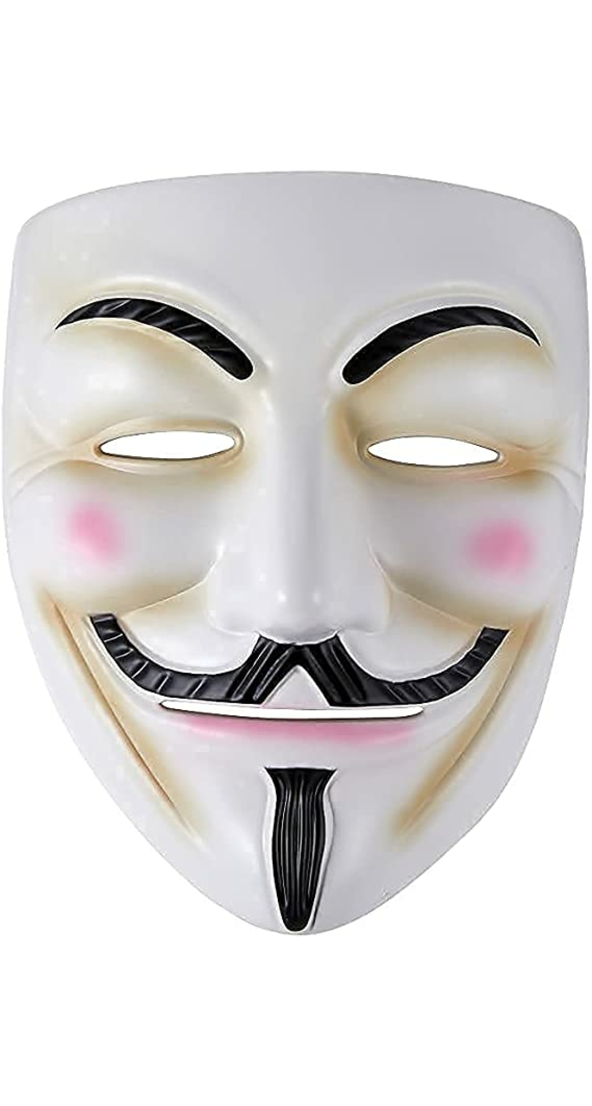 V For Vendetta (Anonymous Hacker) Mask - One Size