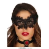 Embroidered Black Mask