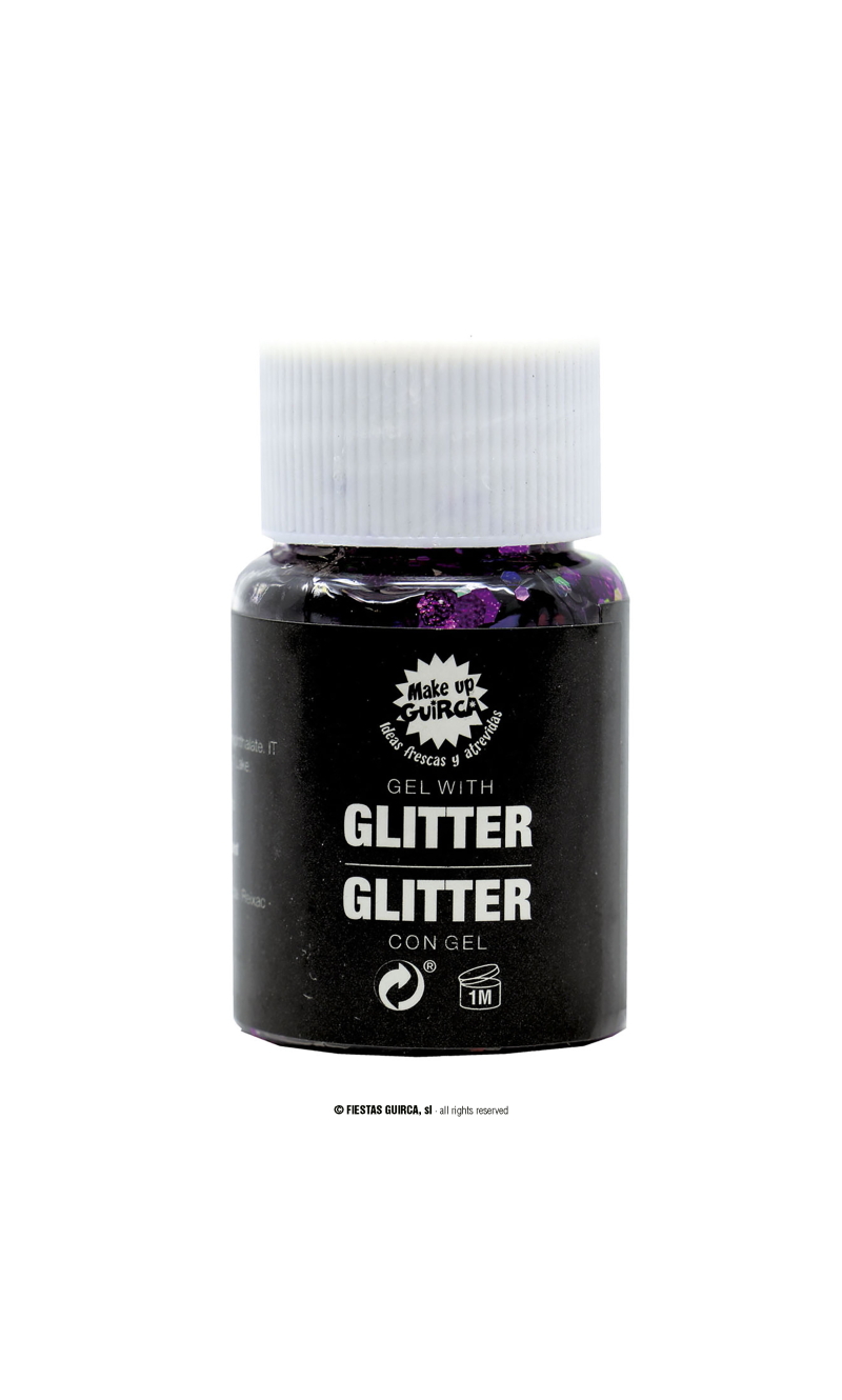 Pot Glitter Gel Purple - 20g