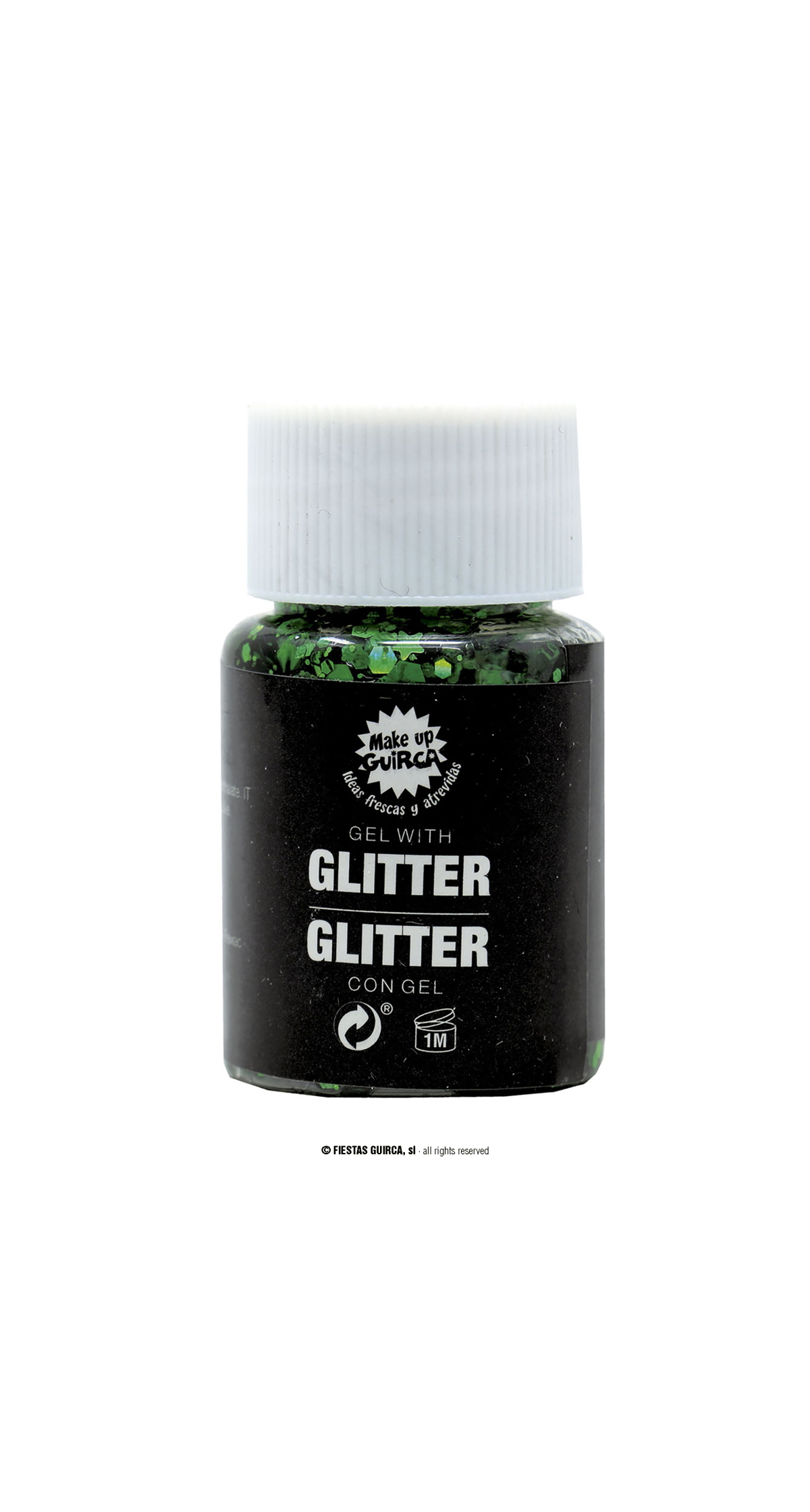 Pot Glitter Gel Dark Green - 20g
