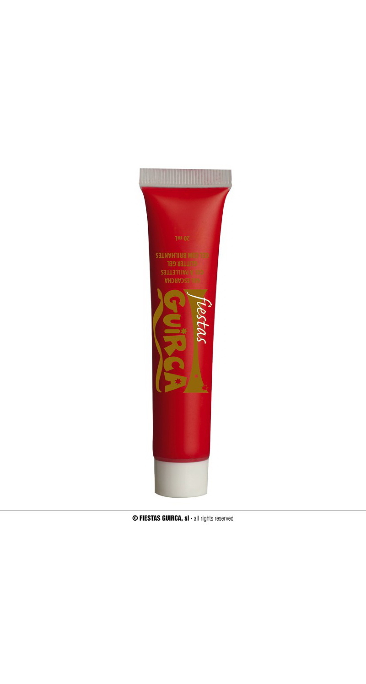 Face & Body Painting (Water Based MakeUp) Tube 20ml - Red