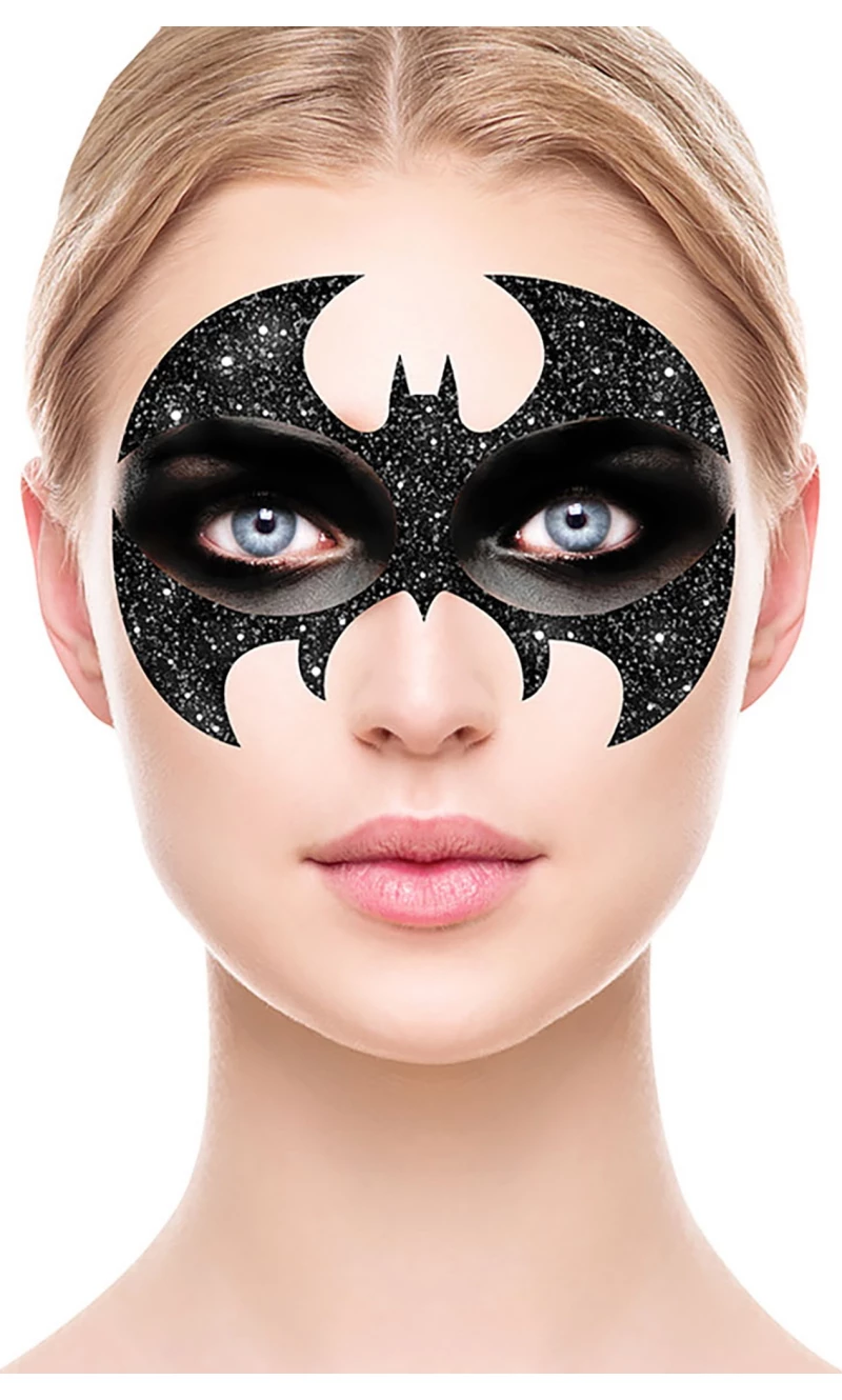 Bat Glitter Face - 20x20cm 