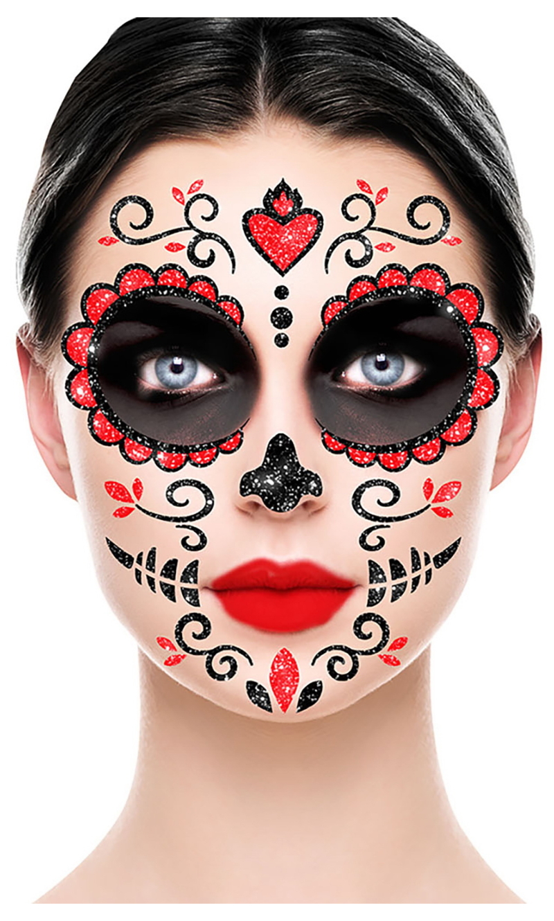 Catrina Glitter Face - 20x20cm 