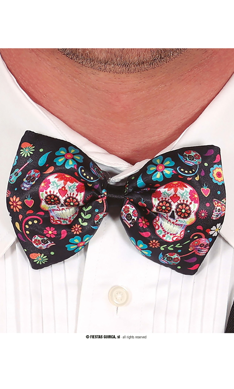 Halloween Catrina Bow Tie 