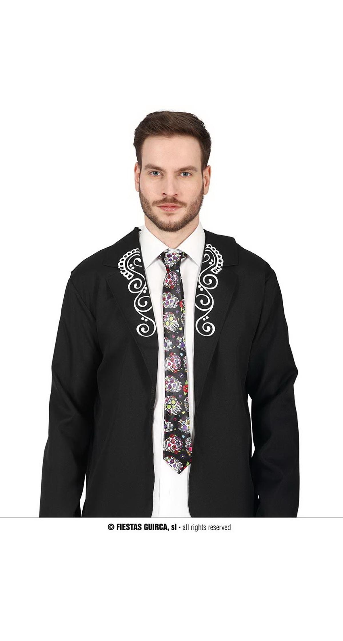 Mexican Skull Tie