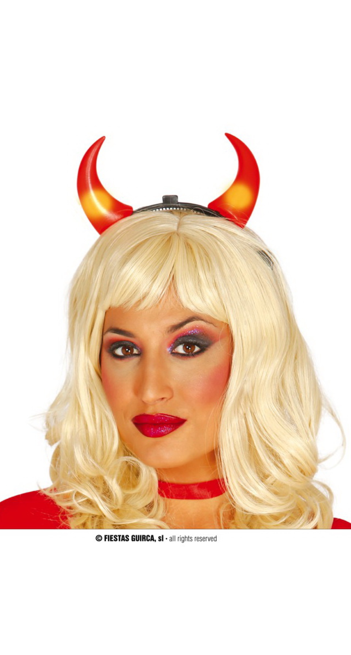 She-Devil Tiara with Light
