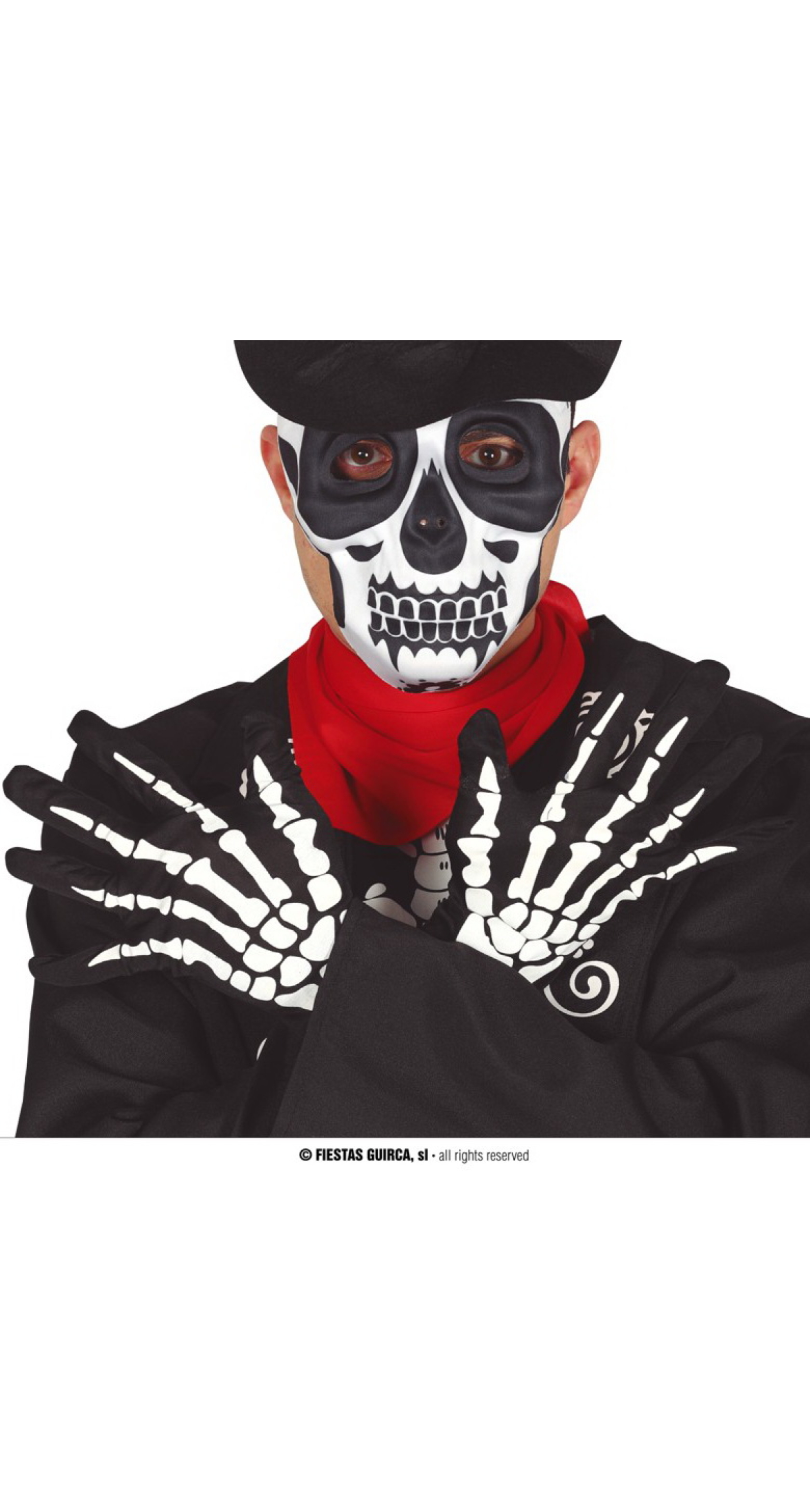 Pair of Skeleton Gloves