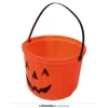 Orange Pumpkin Bucket 20cm