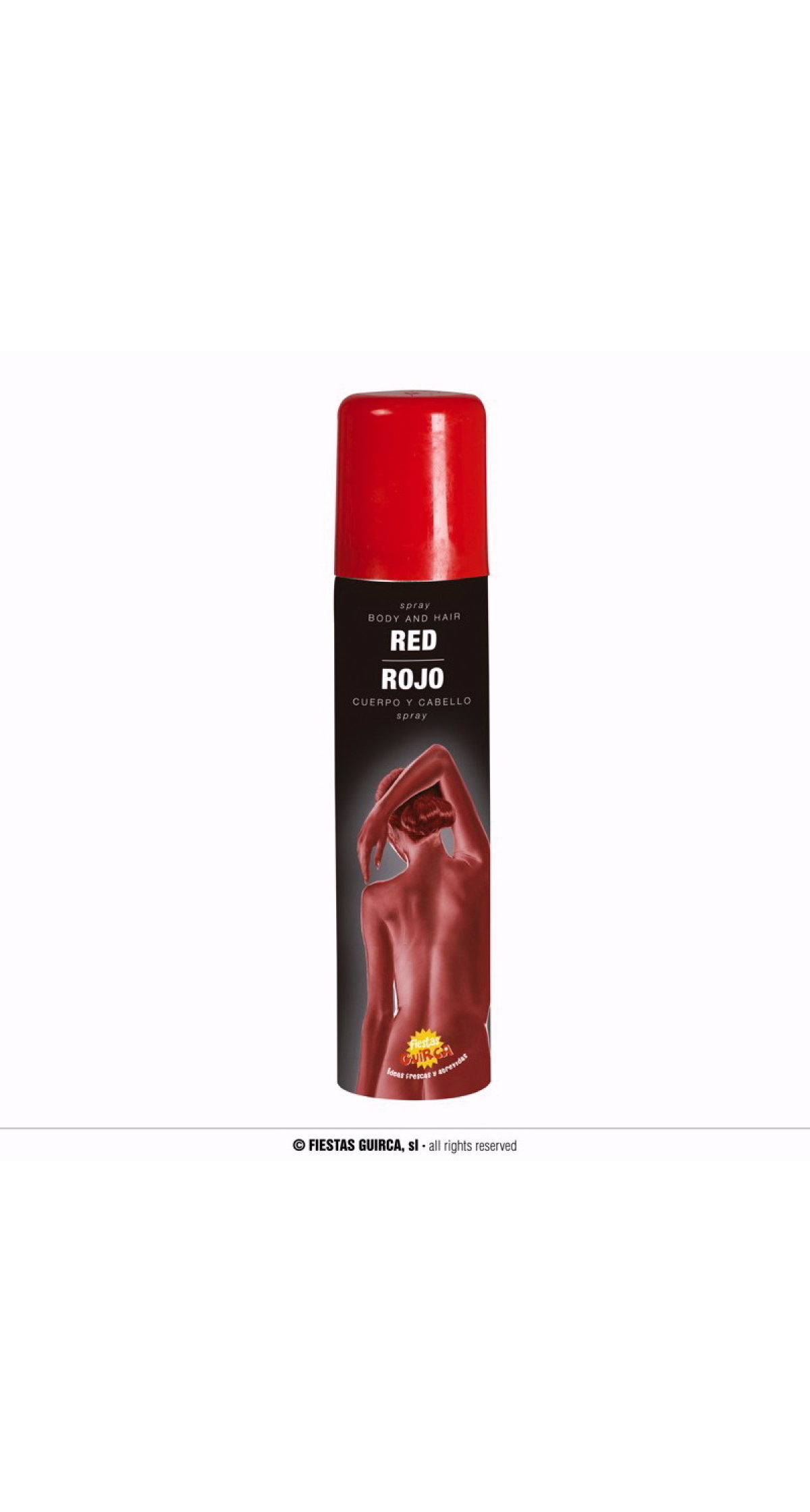 Hair, Face & Body Spray 100ml – Red