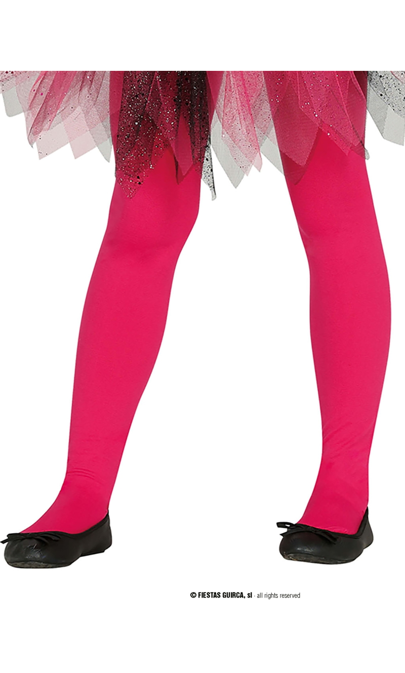 Child Pink Tights - Age 3 to 6 Years