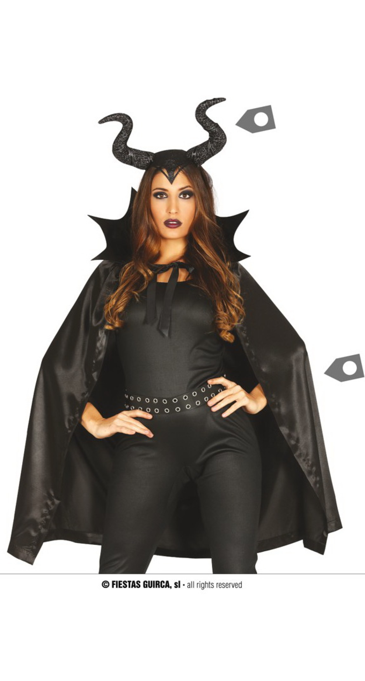 She Devil Set - Horns And Cloack 100cm
