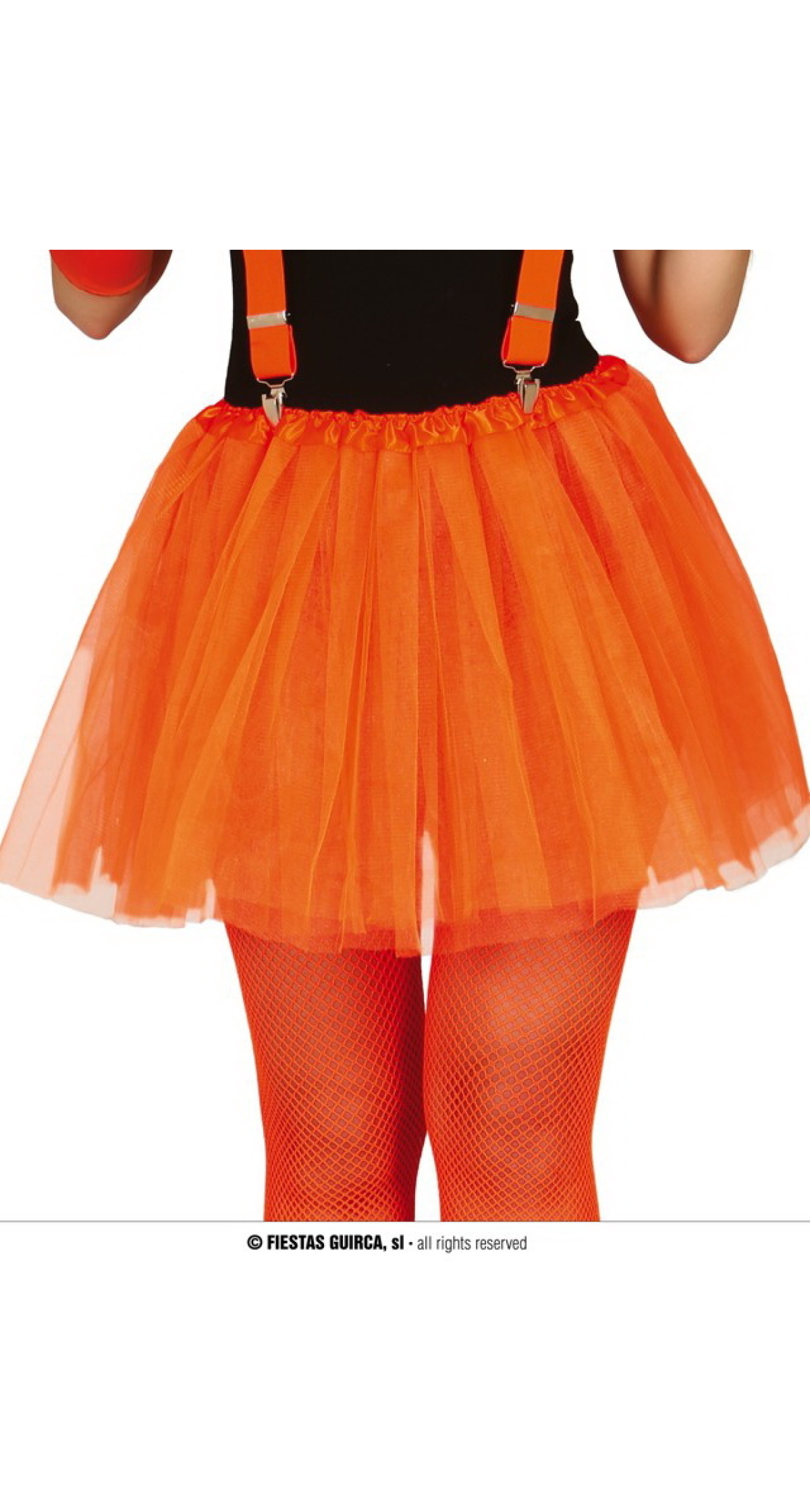 Neon Orange Tutu - Adult One Size