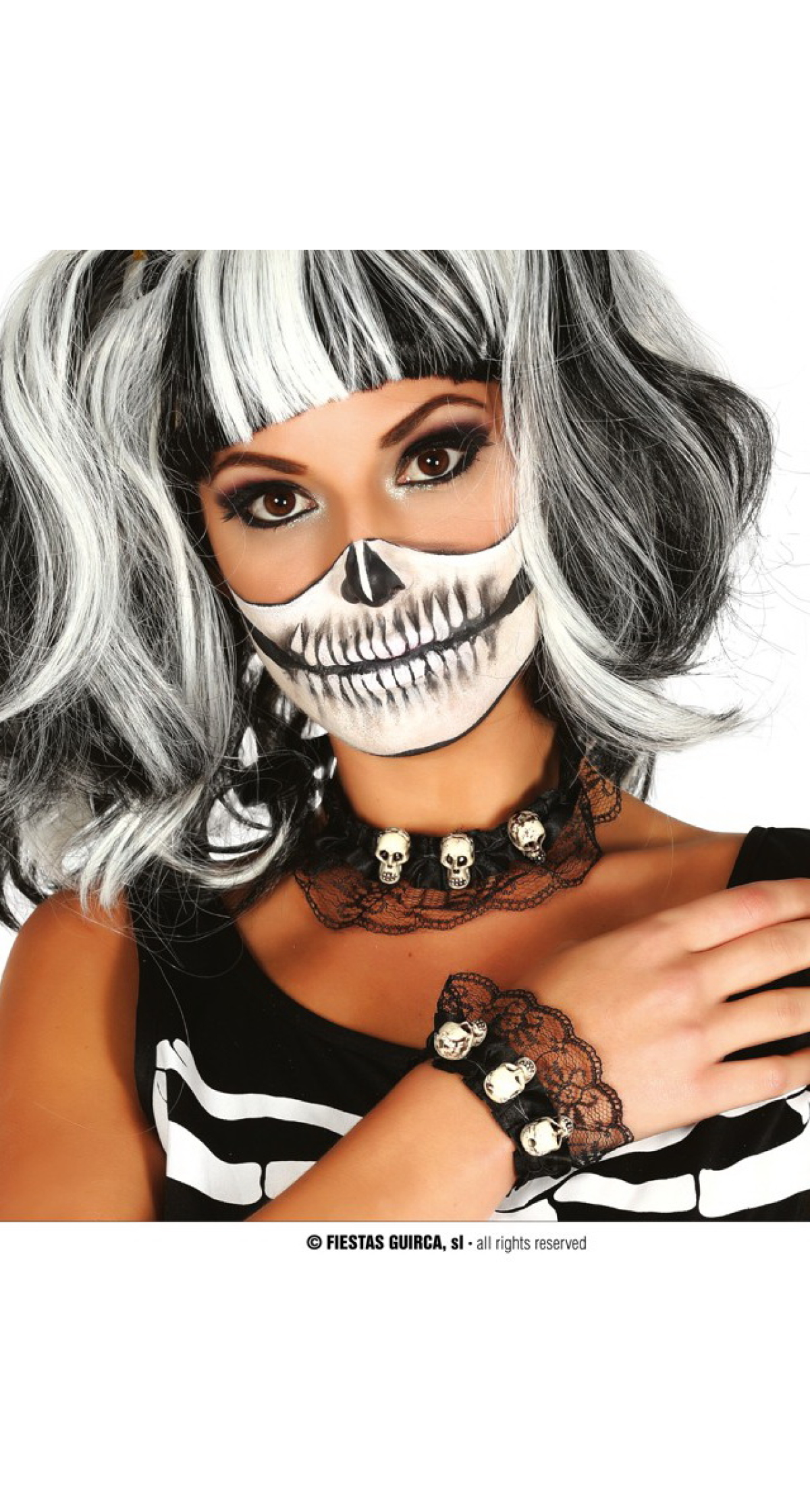 Halloween Necklace And Bracelet Set