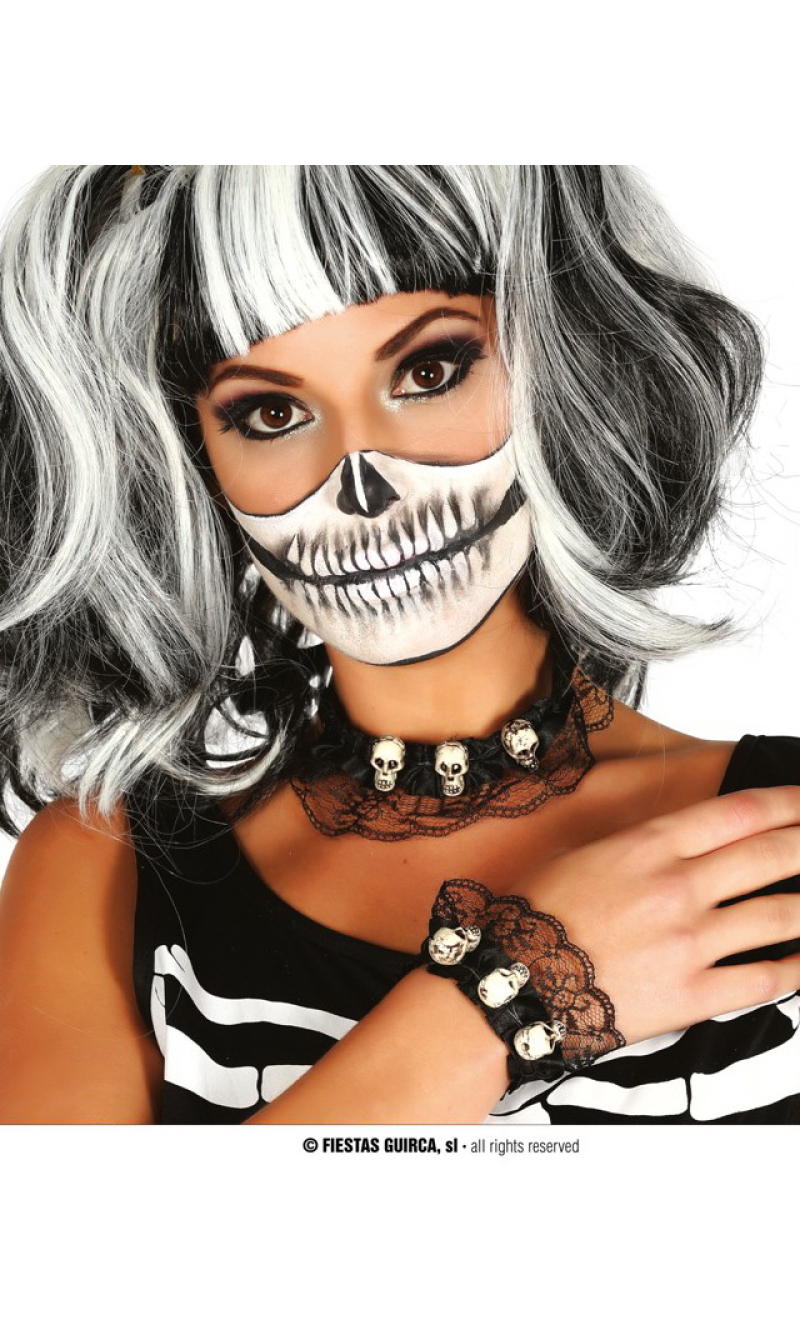 Halloween Necklace And Bracelet Set 