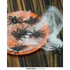 Spiders Black Plastic - 8pk