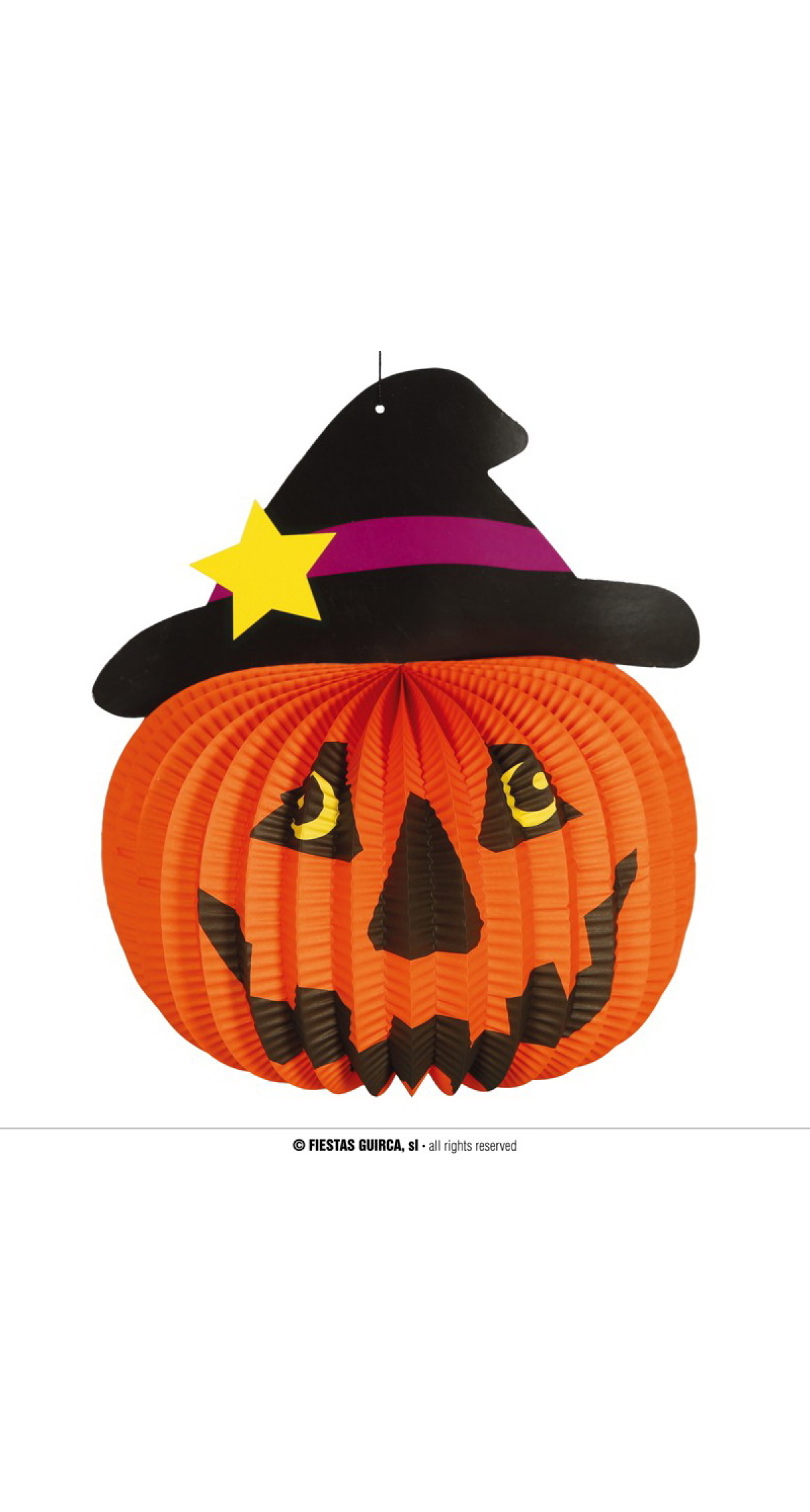Pumpkin Paper Lantern - 28cm