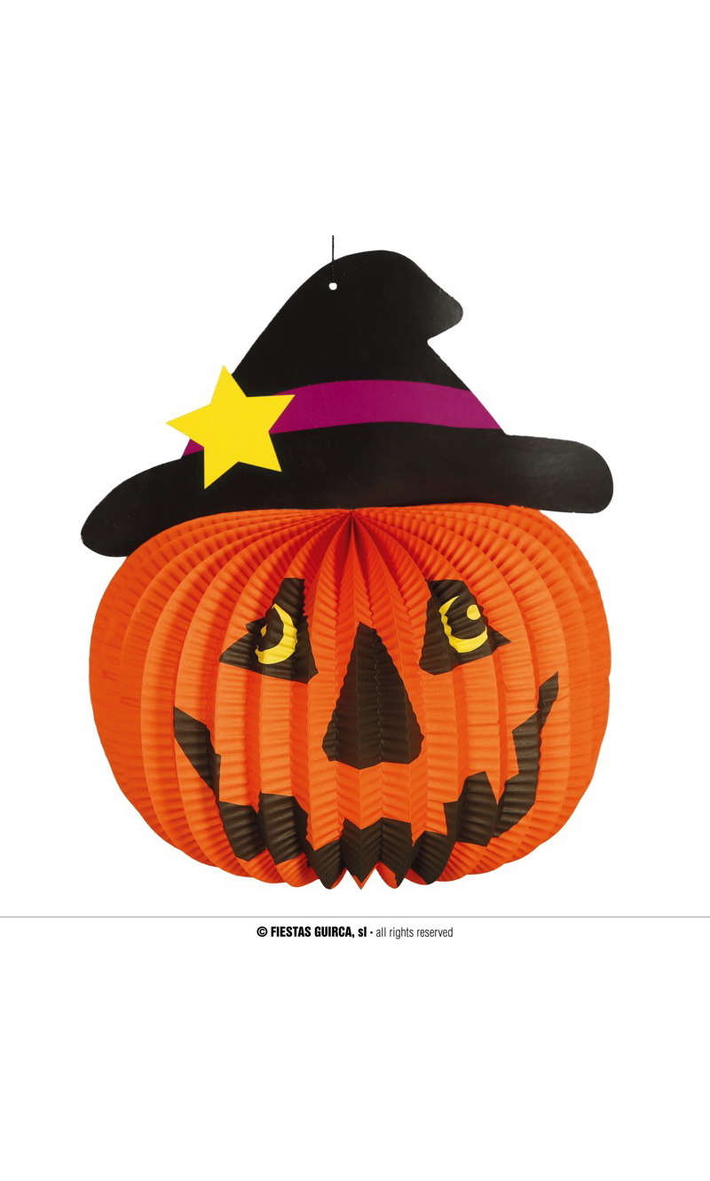 Pumpkin Paper Lantern - 28cm