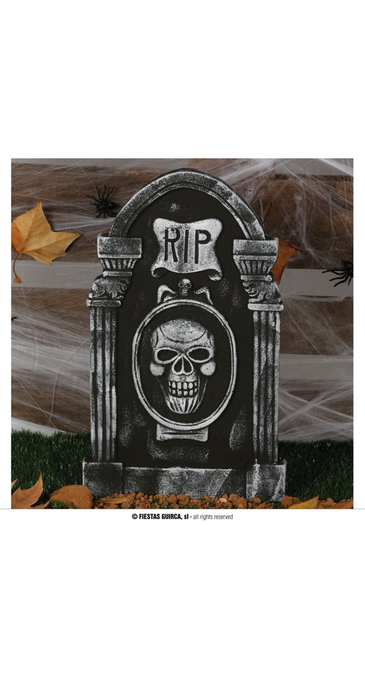 Gravestone Skull (19861) - 50x30cm