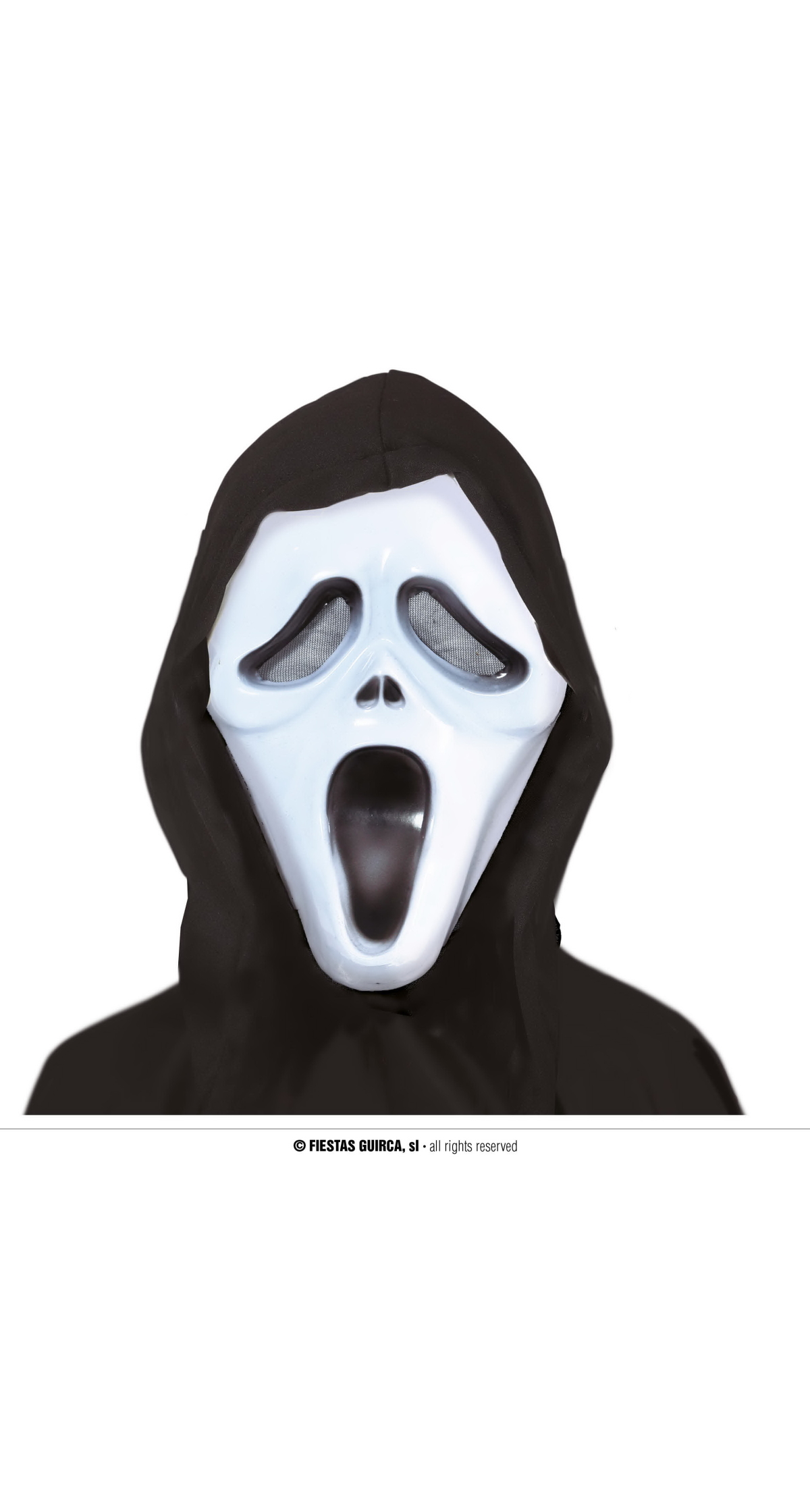 Scream Killer Mask With Hood - Child One Size