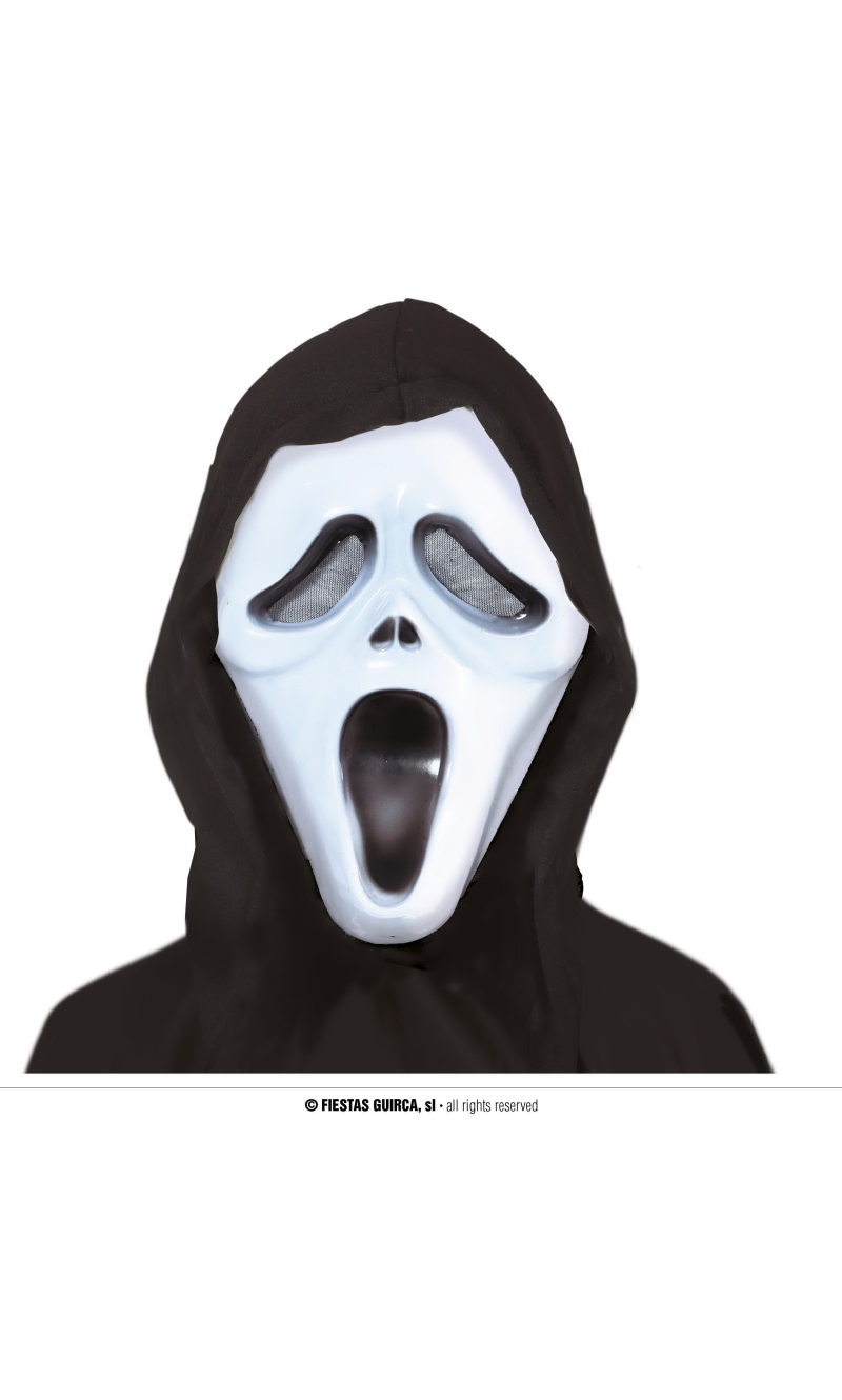 Scream Killer Mask With Hood - Child One Size