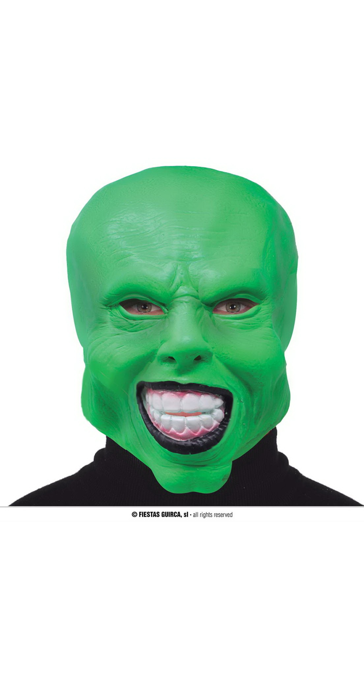 The Mask Villain Latex Mask - Adult One Size