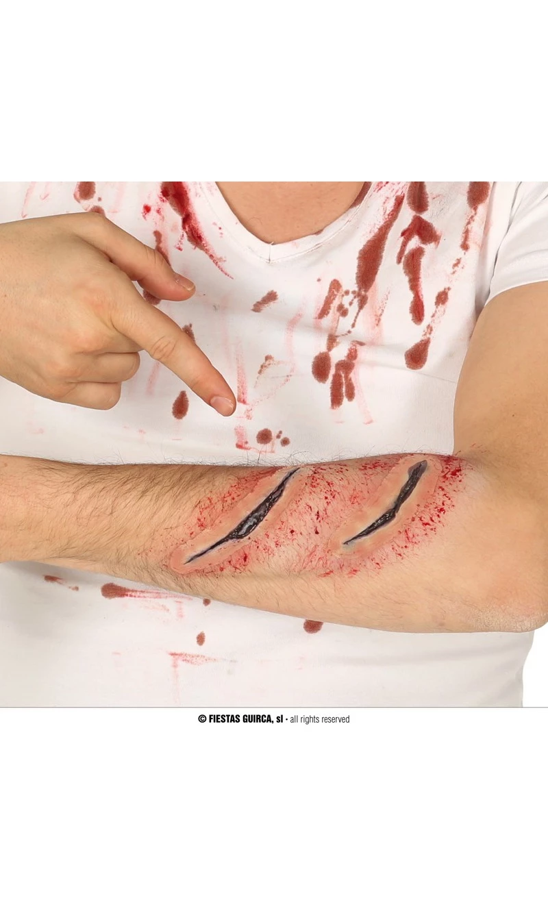 Halloween Latex Scars - 2pk