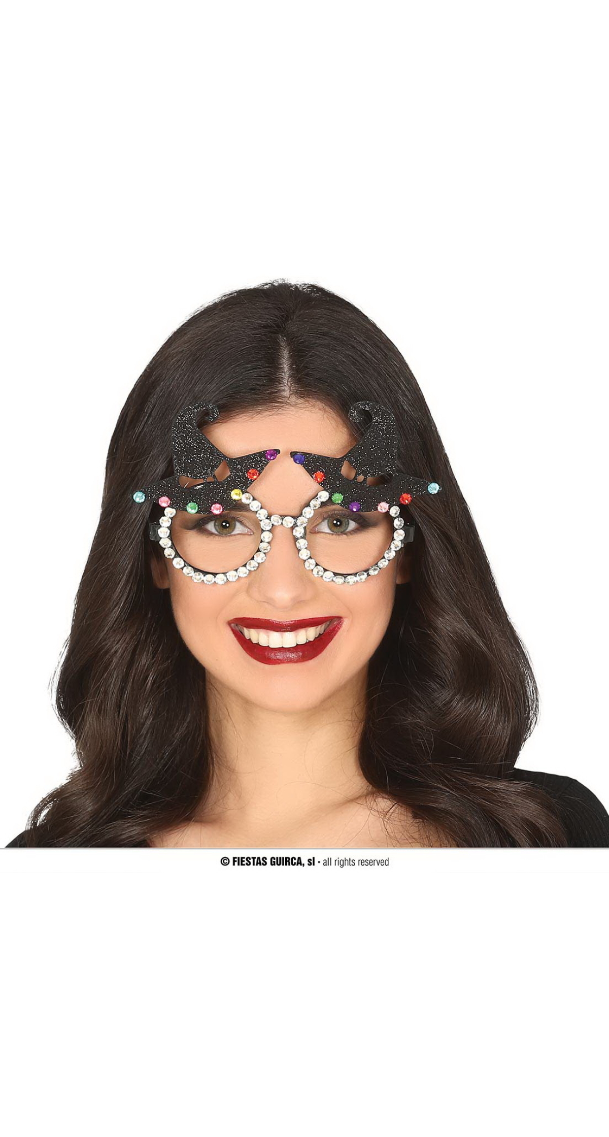 Sparkling Witch Hat Glasses