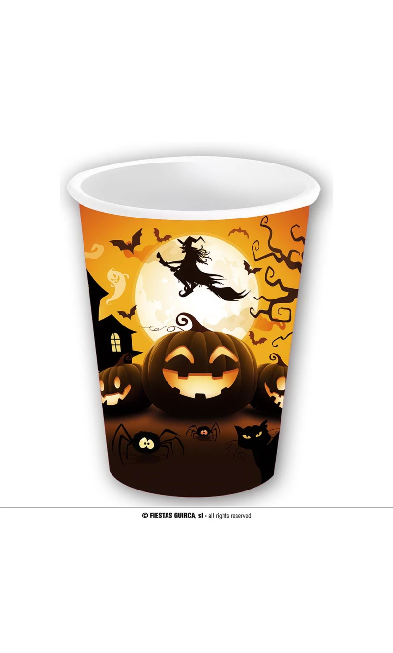 Pumpkin Cups 240ml - 6pk