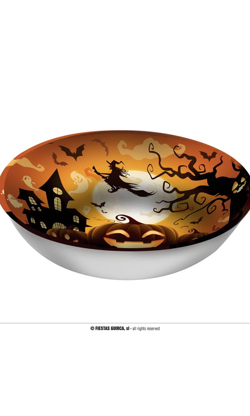 Halloween Pumpkin Bowl 27x9cm