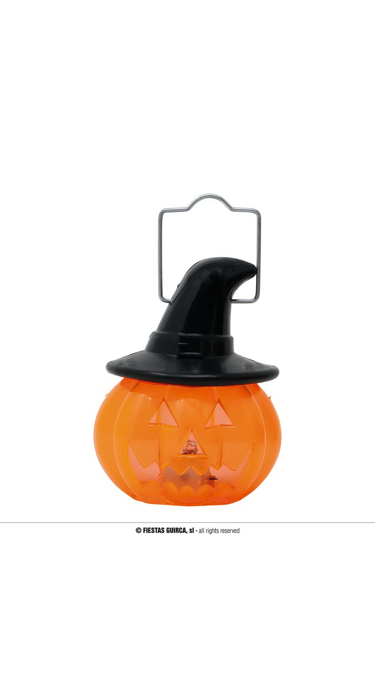 Pumpkin With Light 7x8cm