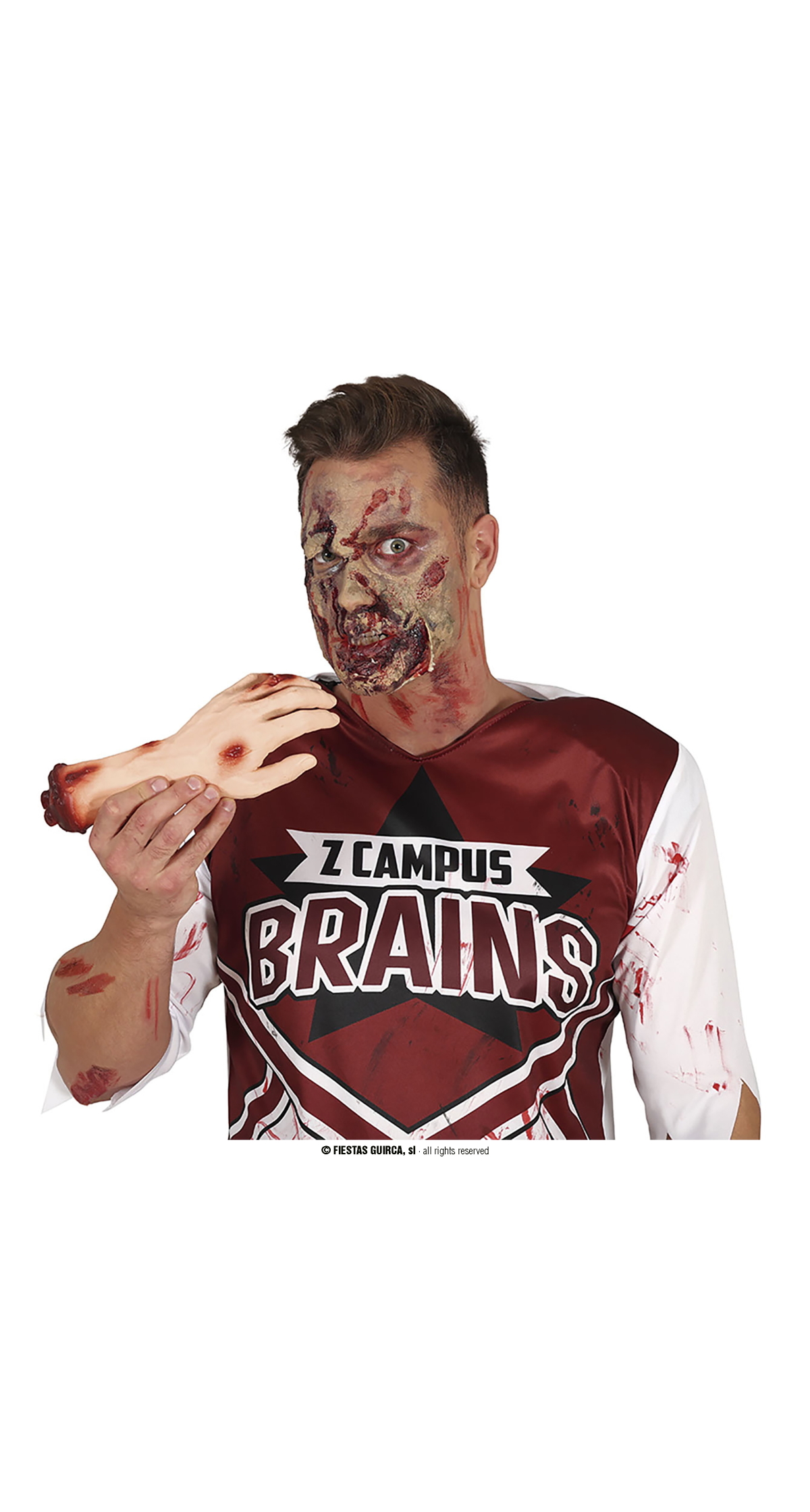 Halloween Severed Hand With Wounds 25cm
