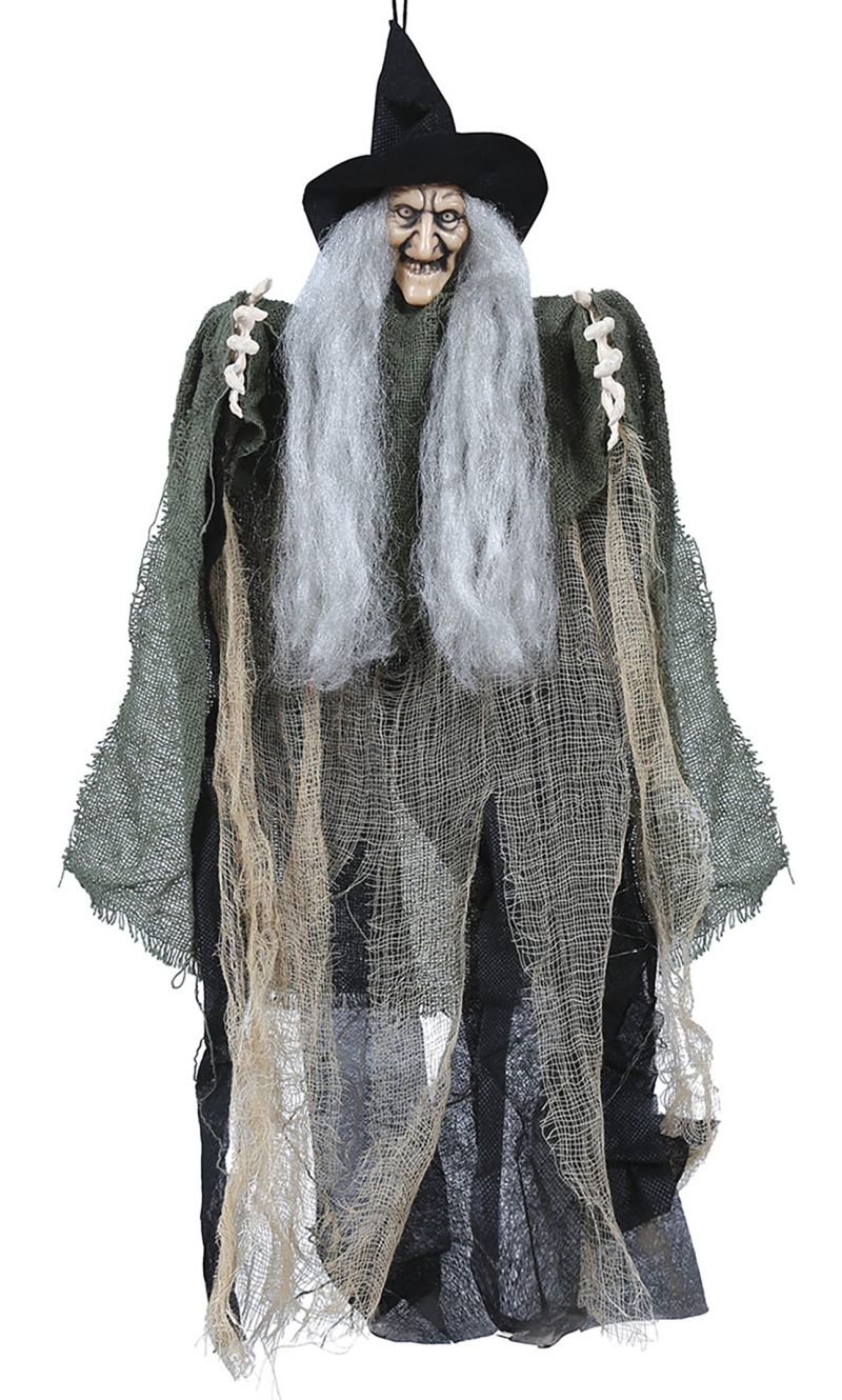 Hanging Halloween Witch Decoration 50cm