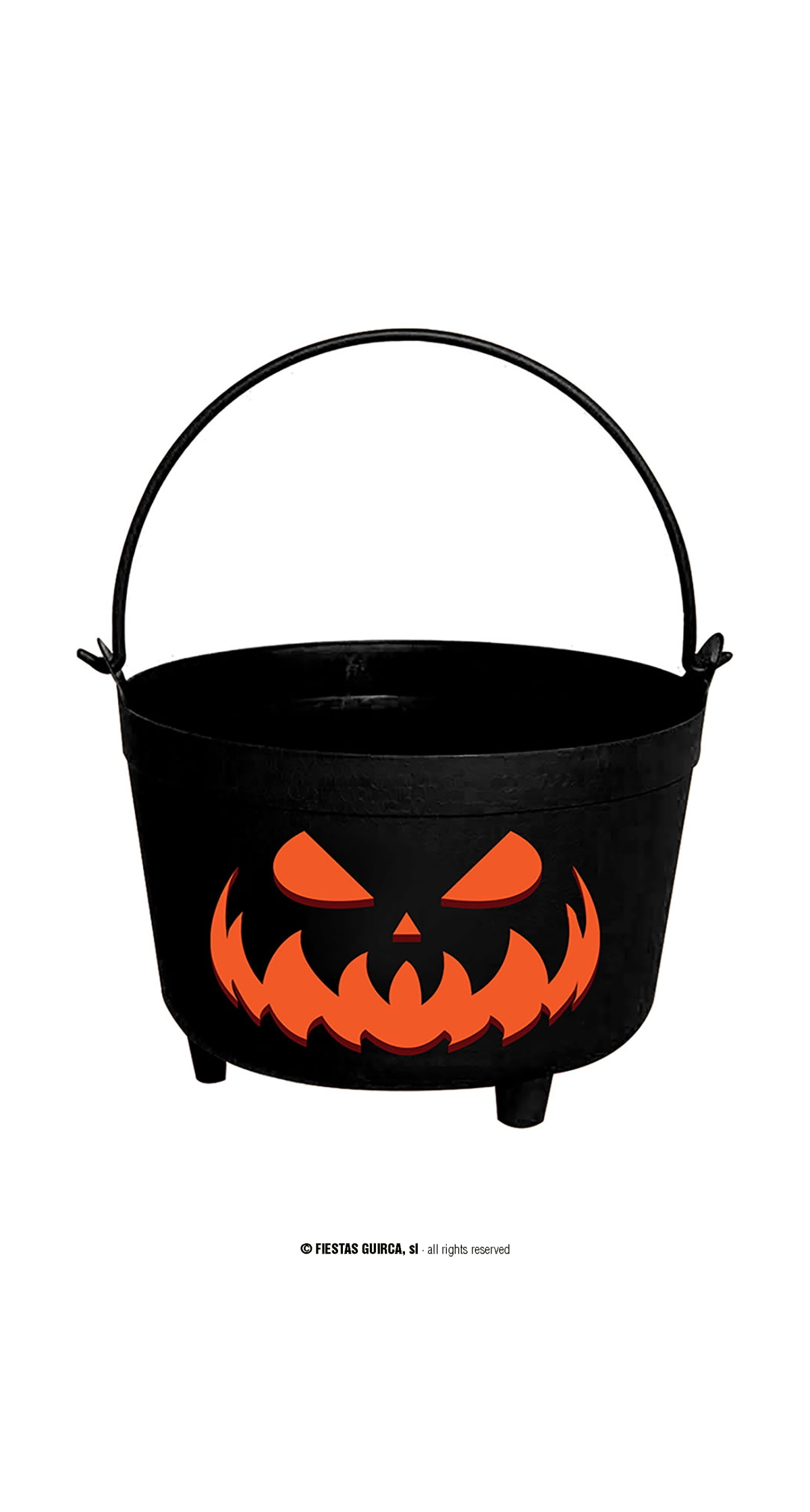 Pumpkin Cauldron - 24x23x15cm
