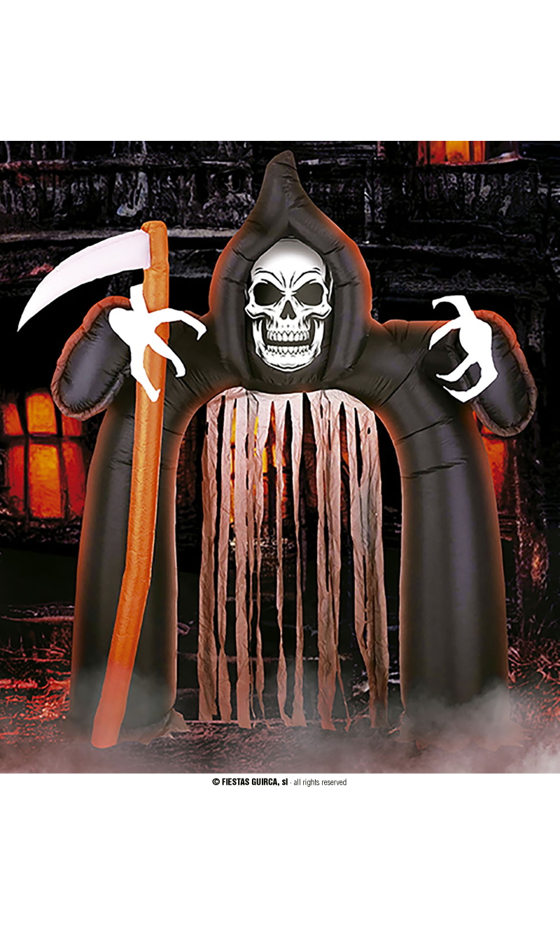 Giant Inflatable Death Arch With Curtain - 200x180cm